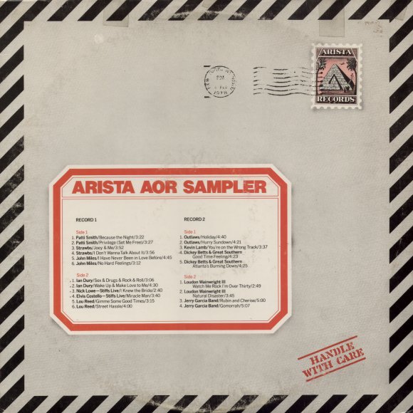 Arista AOR Sampler cover